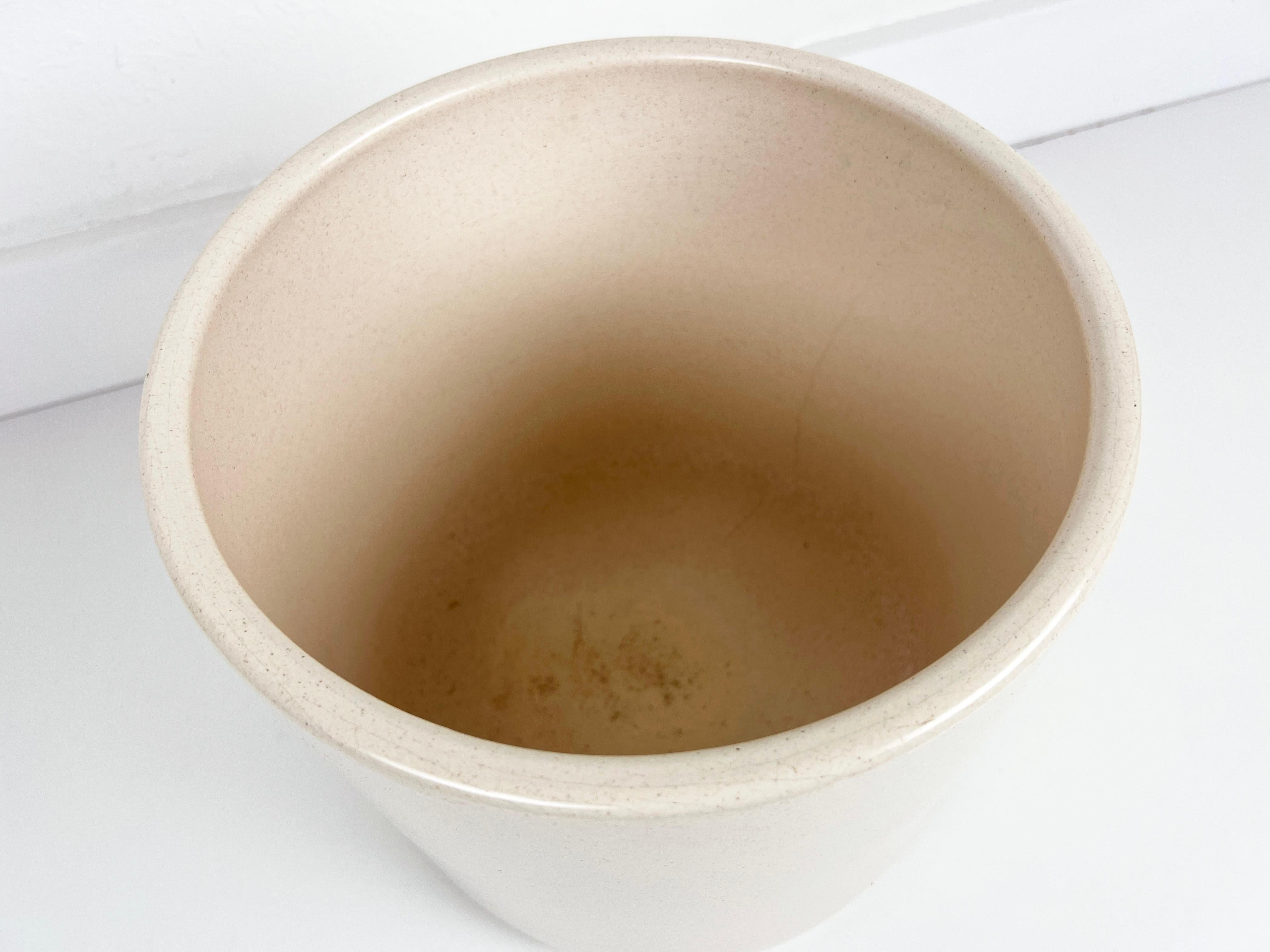 American Gainey Ceramics AC-10 Speckled Beige Matte Glaze Planter