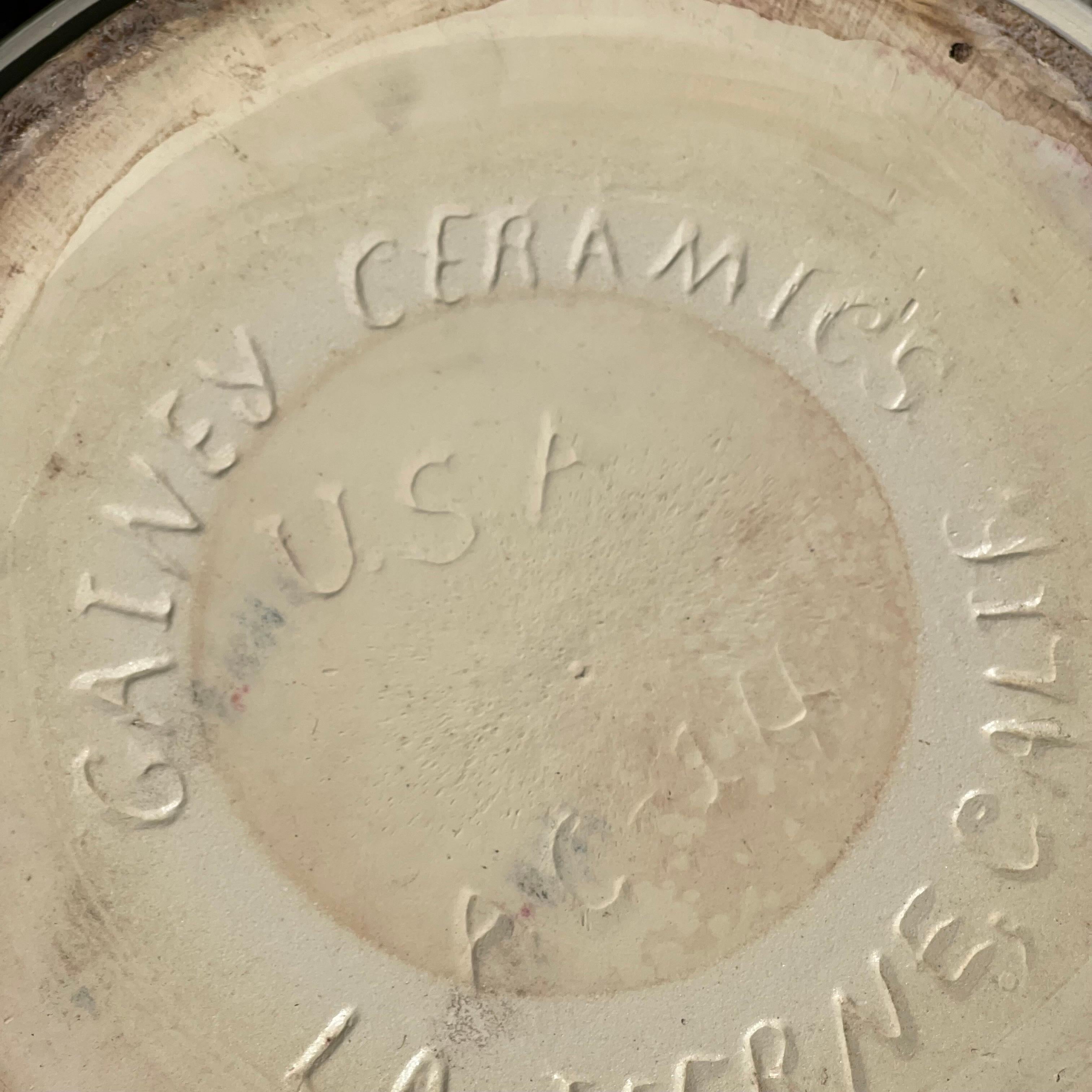 Gainey Ceramics AC14 AC 14 Pottery Planter, La Verne, California, Mid-Century 7