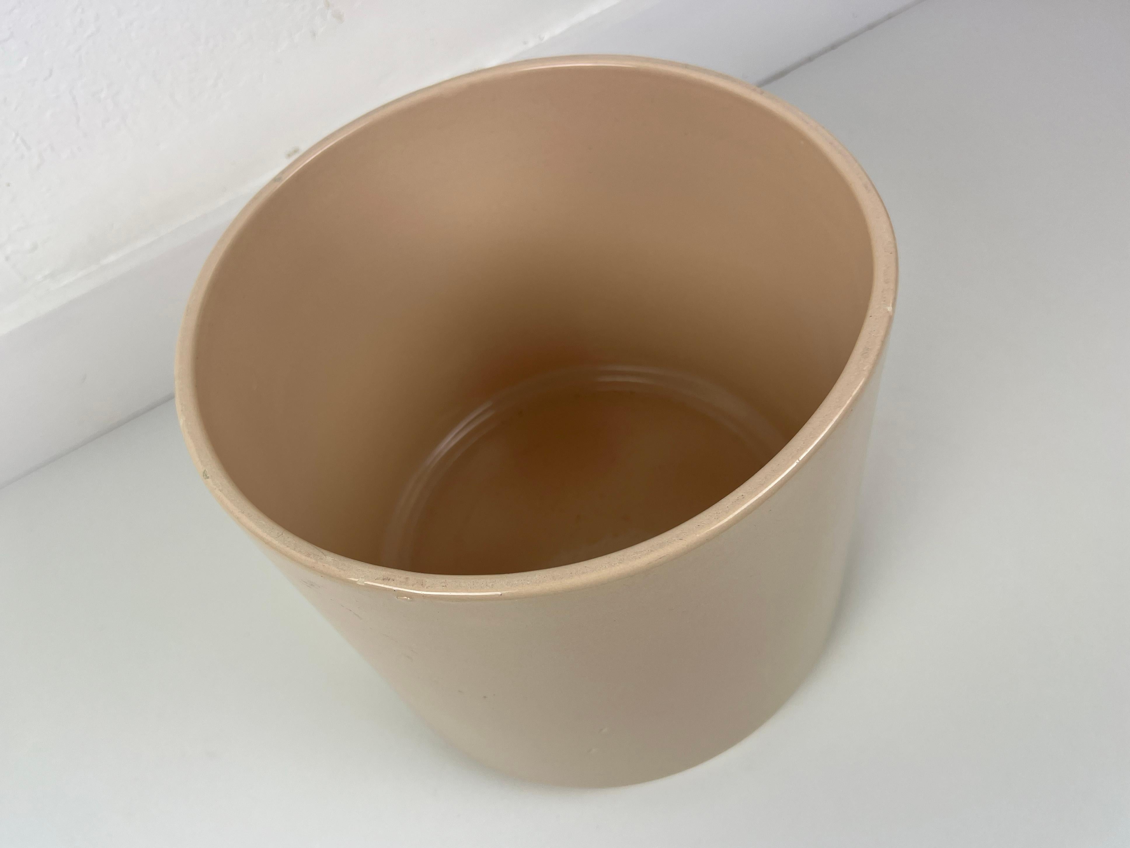 Vintage ceramic cylindrical 