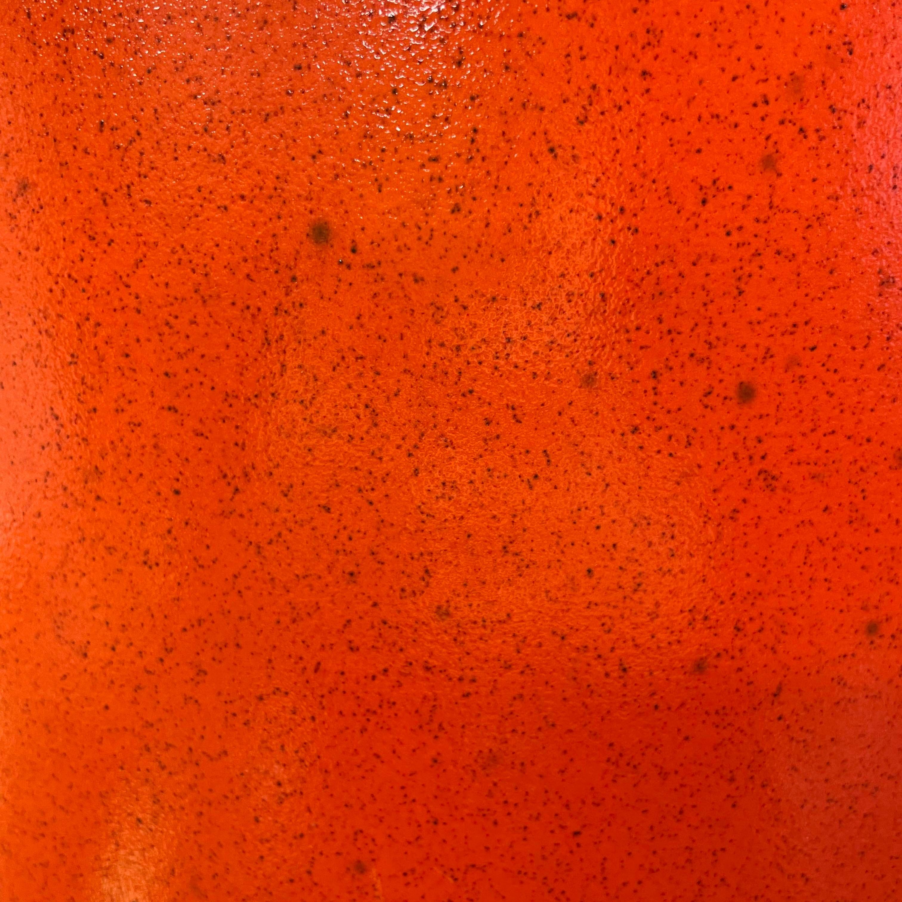 Gainey P-12 Chalice Planter California Pottery Original, Orange 4