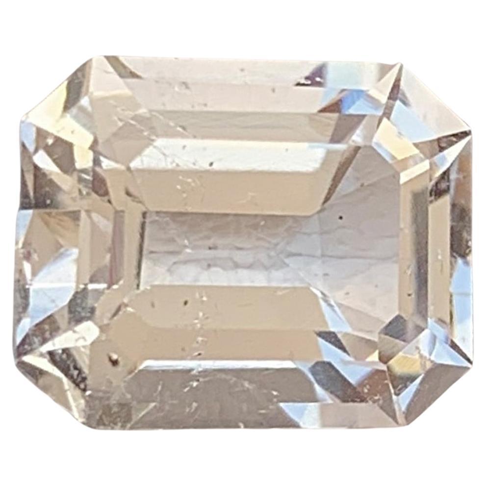 Gains Boro Farbe Morganit Edelstein natürlichen Smaragd-Schliff 3.30 CTs im Angebot