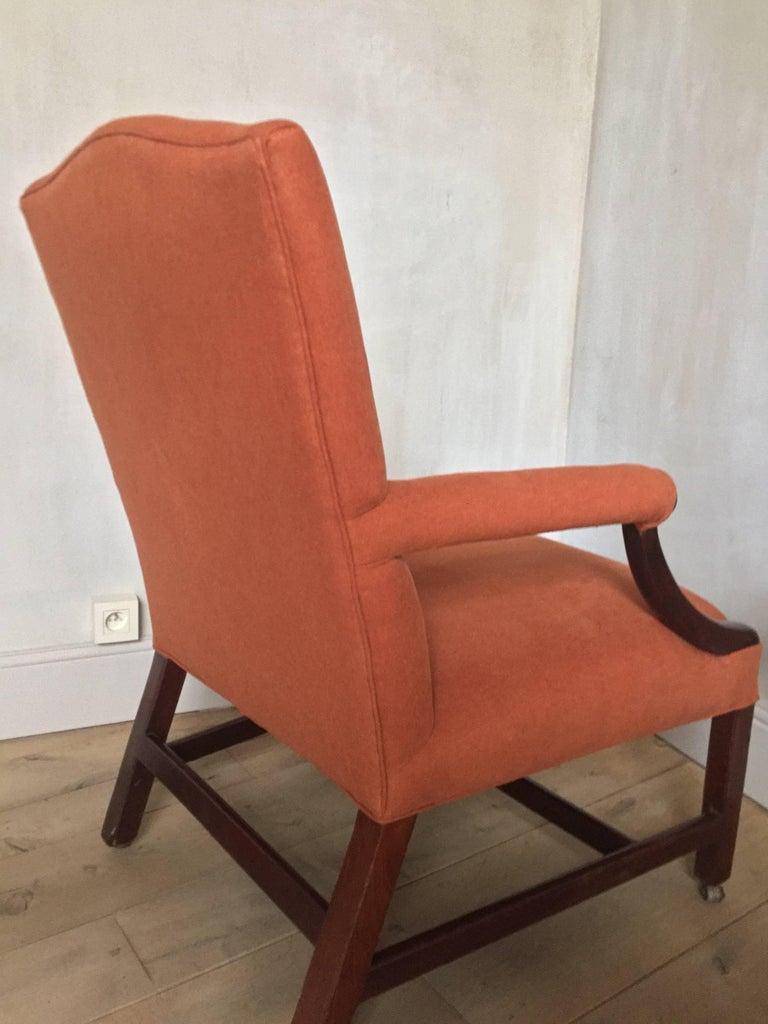 Gainsborough-Sessel, 19. Jahrhundert (Handgefertigt) im Angebot