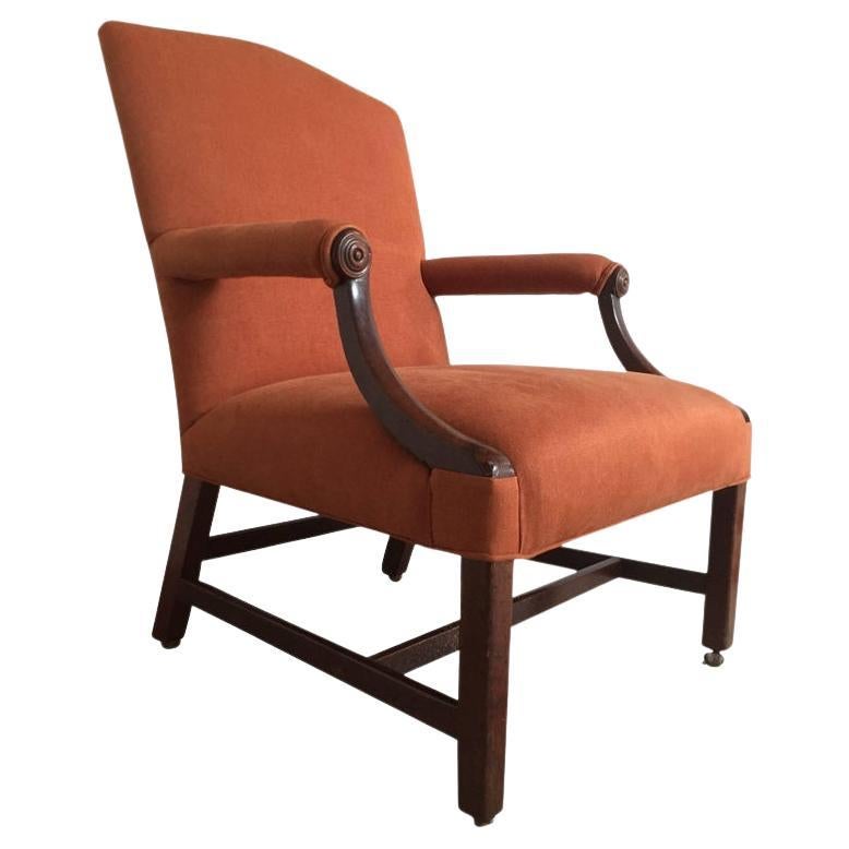 Fauteuil Gainsborough 19ème siècle en vente