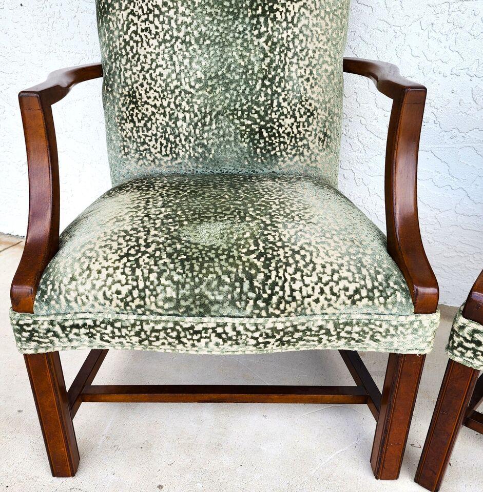 Gainsborough Lolling Armchairs Pair For Sale 7