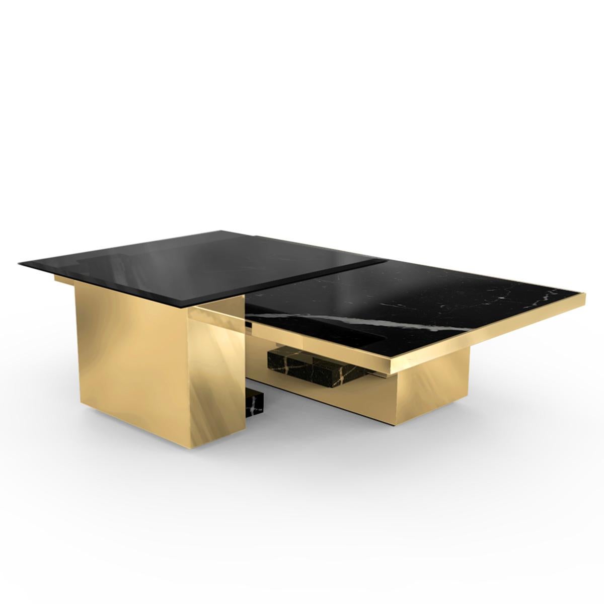 Blackened Gaius Coffee Table For Sale