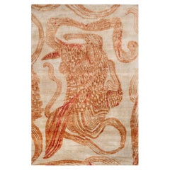 Gajasimha Carpet in Sari Silk, Viya by Vikram Goyal