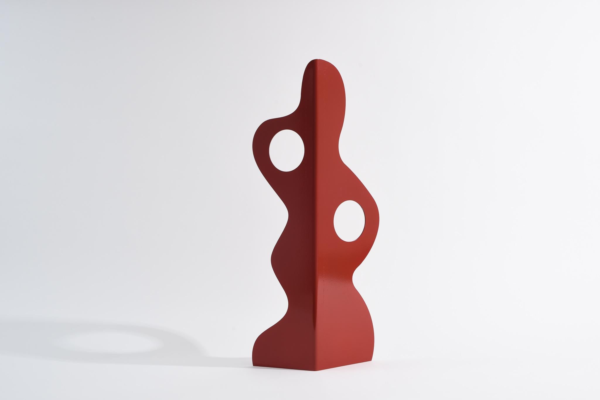 Senza titolo - scultura figurativa astratta - Abstract Sculpture Grigio di Gal Melnick