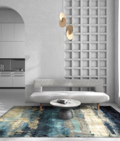 Galactic Dreamscape Ashwood & Capri 150x240 cm Handtufted Rug
