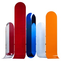 Galactica Bow Room Divider in Powder-Coated Aluminum by altreforme