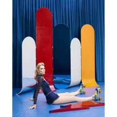 Galactica Wall Flash Decorative Object in Powder-Coated Aluminum by altreforme