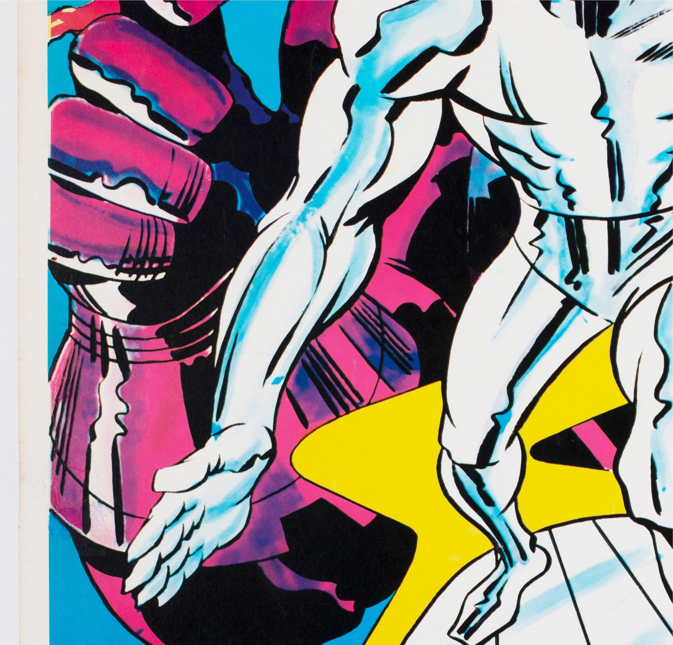 20th Century Galactus and the Silver Surfer 1970 Marvel Poster, Jack Kirby For Sale