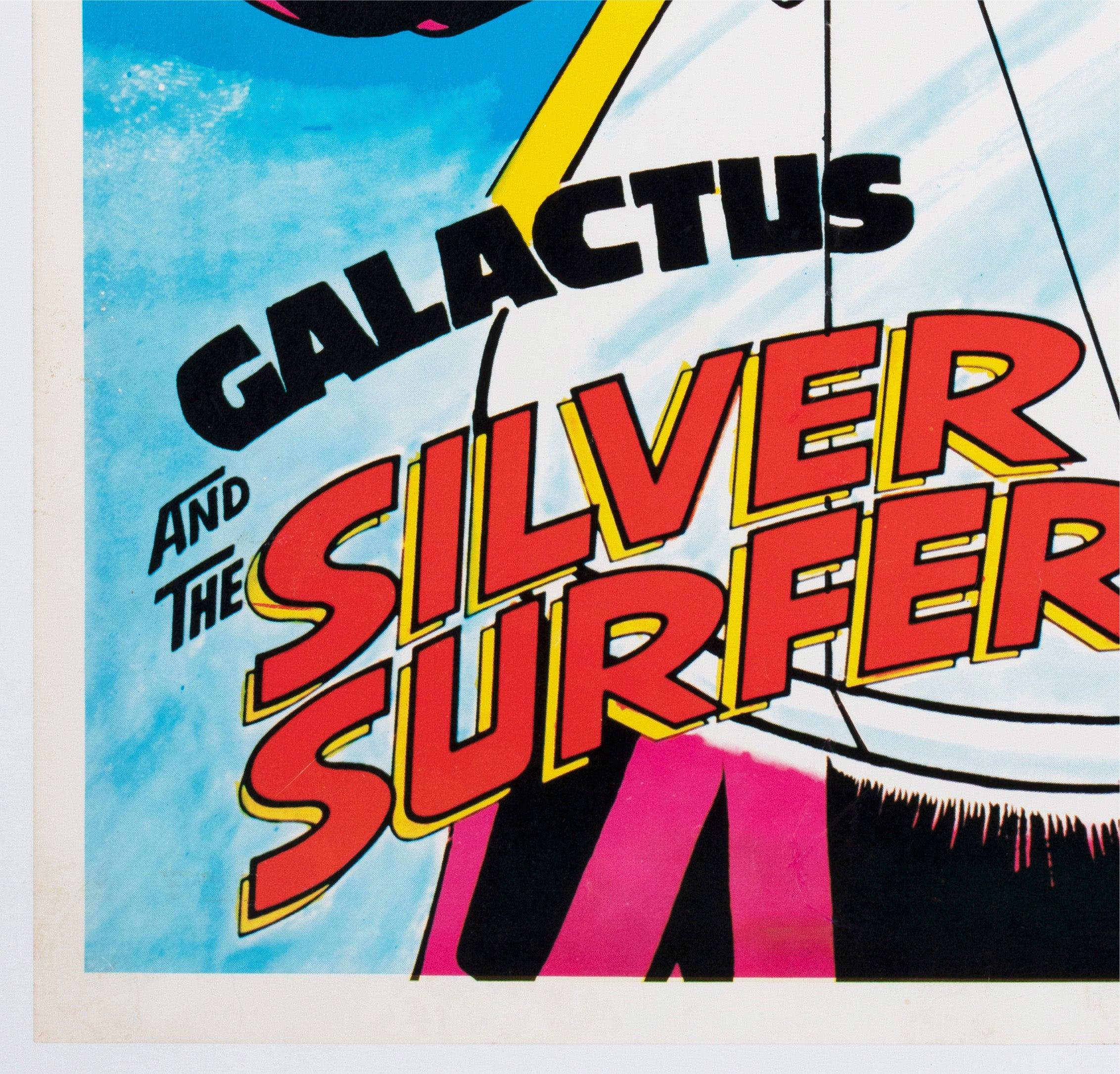 Galactus and the Silver Surfer 1970 Marvel Poster, Jack Kirby For Sale 1