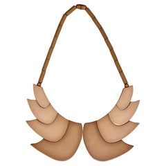 Collier Galalith, Guillemette L'Hoir, Paris, vers 1970