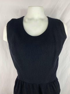 Galanos Black Mini Dress