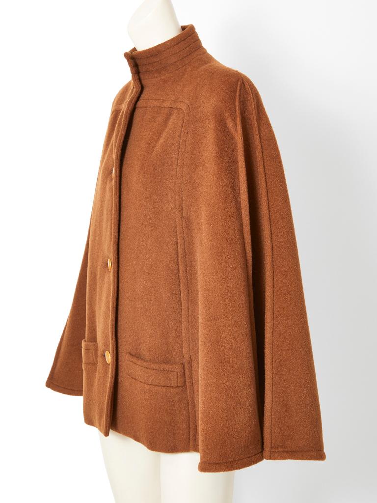 short cape coat