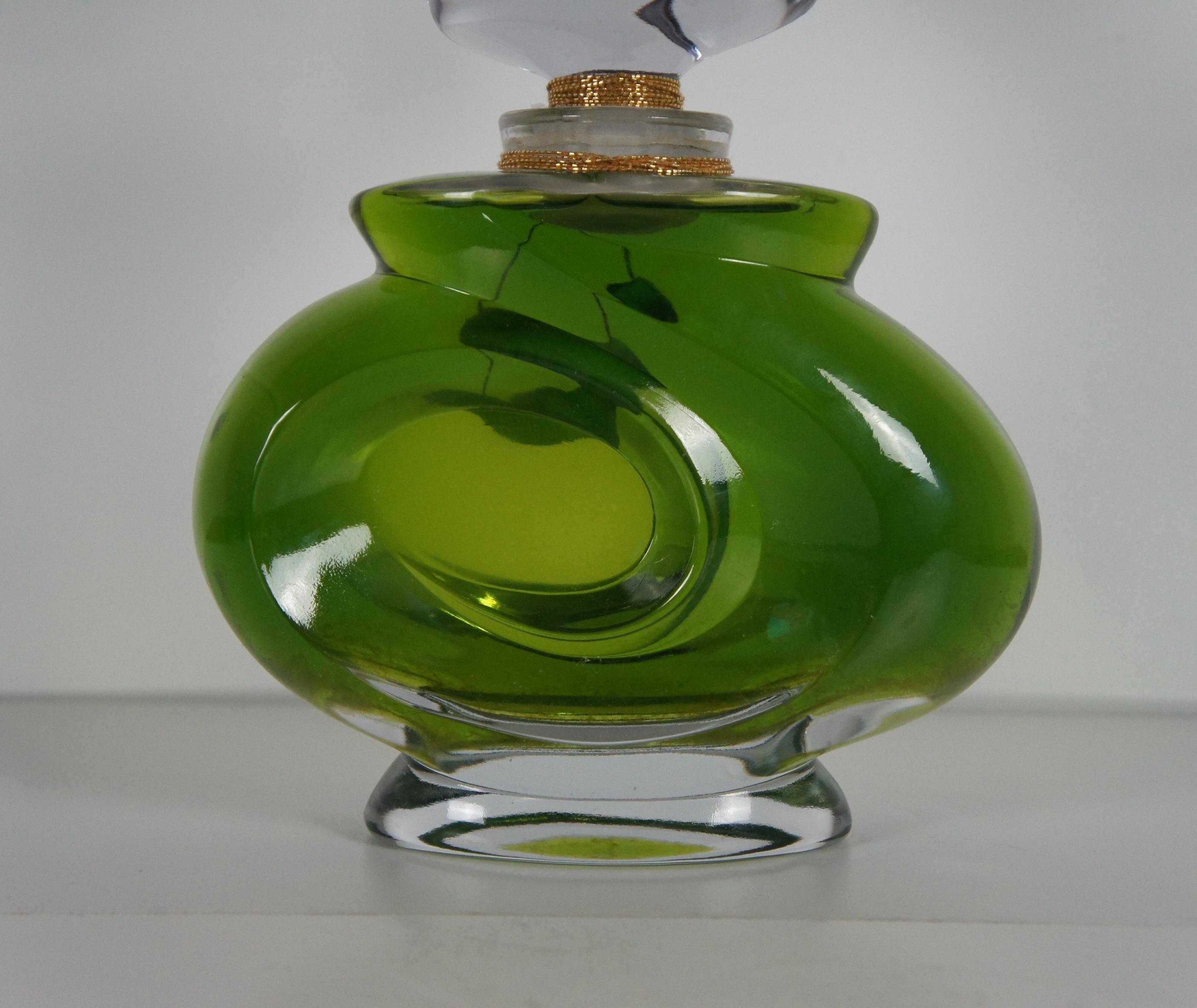 Art Nouveau Galanos Designer Fragrance Factice Cologne Perfume Bottle Store Display