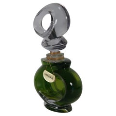 Galanos Designer Fragrance Factice Cologne Perfume Bottle Store Display