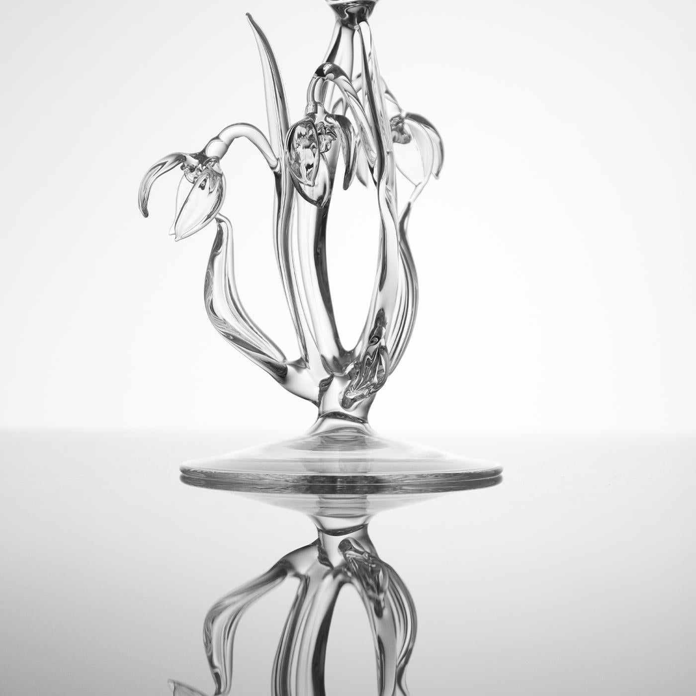 Galanthus Nivalis Weinglas im Angebot 2