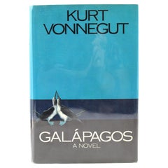 Galapagos von Kurt Vonnegut, Erstausgabe, in Original-Staubmanteljacke, 1985