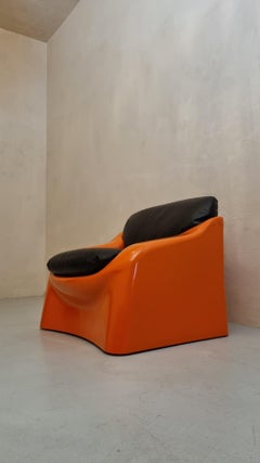 Fauteuil Galassia de Ferdinando Buzzi pour Ferruccio Brunati, 1970