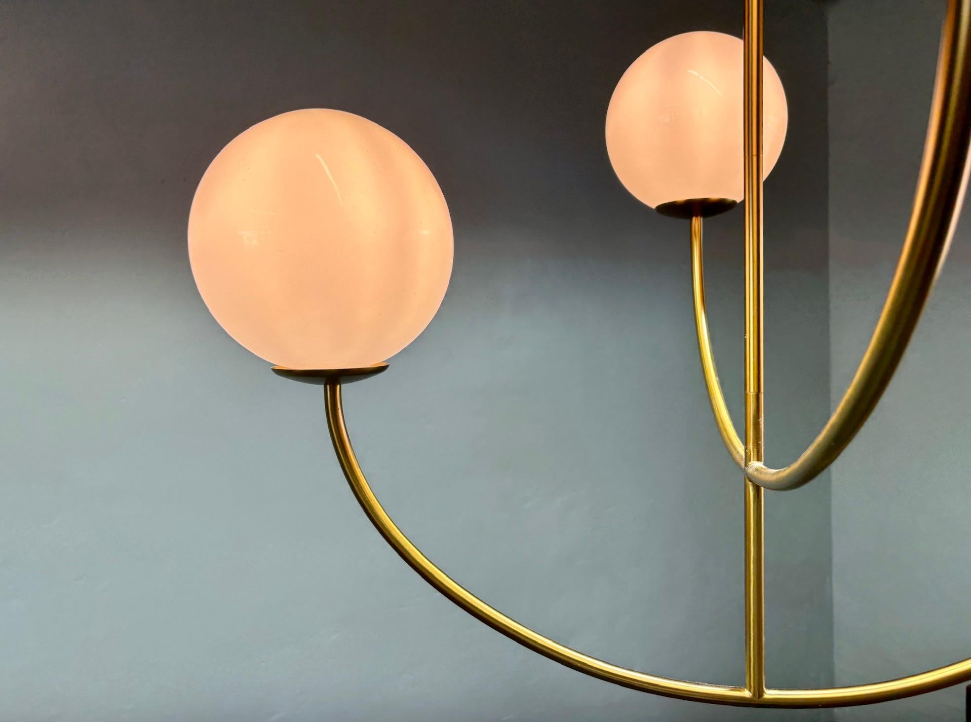 Mid-Century moderno Lampadario Galassia di Visual Comfort Co. in vendita