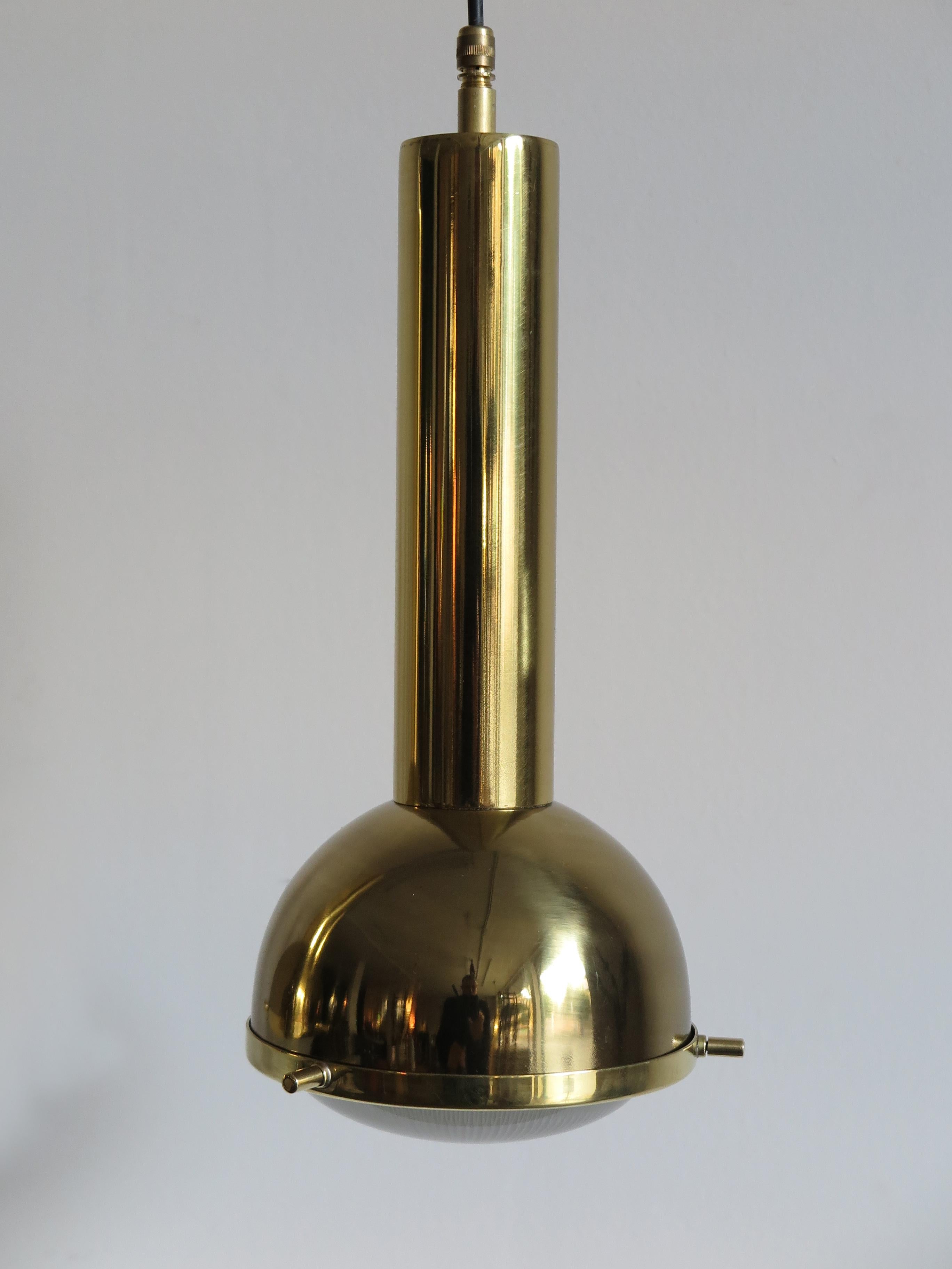 Galassia Mid-Century Modern Design Italian Pendant Lamps, 1950s 3