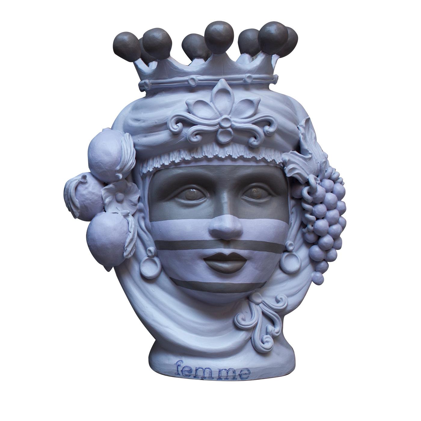 Italian Galatea Head Vase For Sale