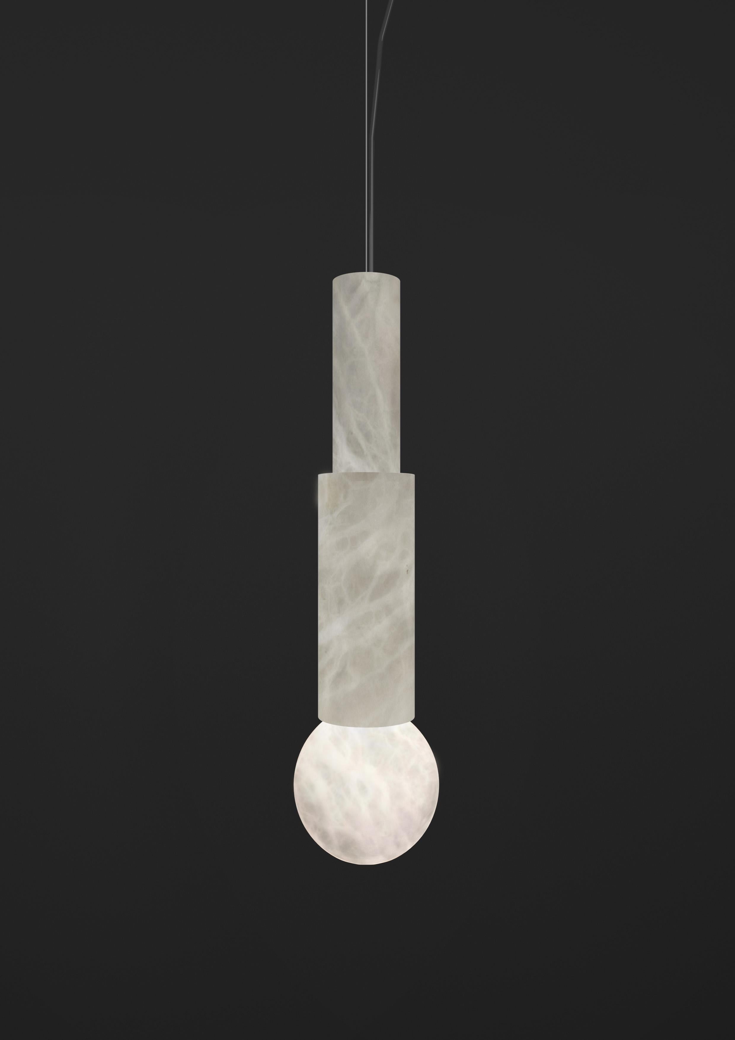 Lampada a sospensione Galatea di Alabastro Italiano
Dimensioni: P 15 x L 15 x H 60 cm.
Materiali: Alabastro bianco.

Tutte le nostre lampade possono essere cablate a seconda del Paese. Se viene venduto negli Stati Uniti, sarà cablato per gli Stati