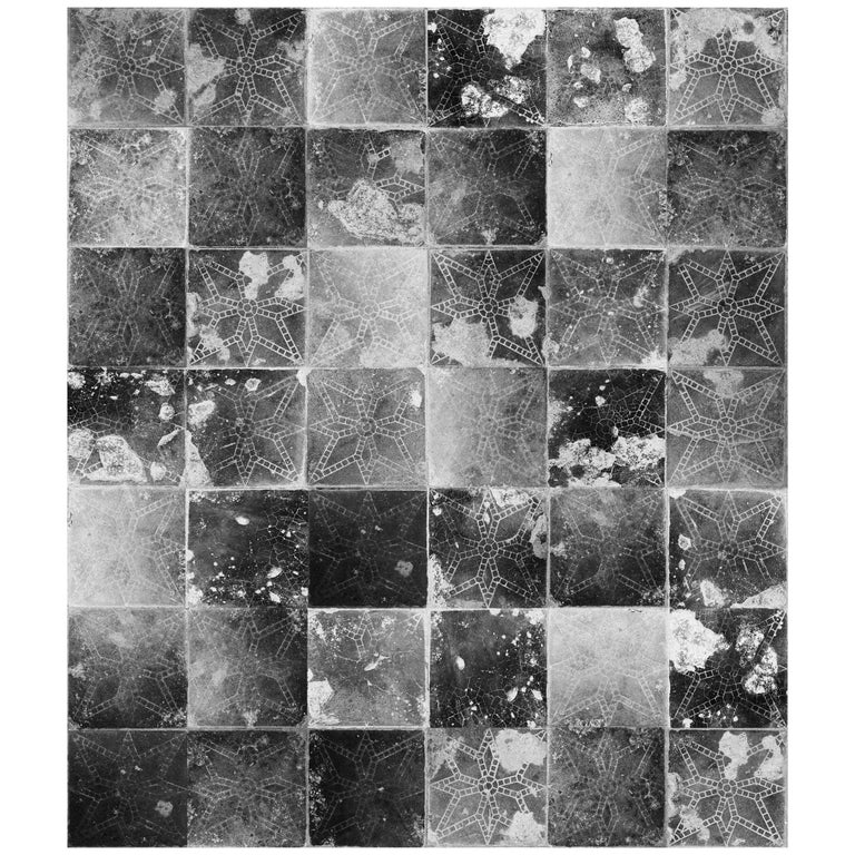Galaxia Tile Print Wallpaper In Meteor Shower Colorway For At Galaxia Tile Print Wallpaper In Meteor Shower Colorway For