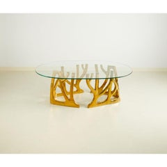 Galaxy Coffee Table – Contemporary Sculptural Brass by Misaya