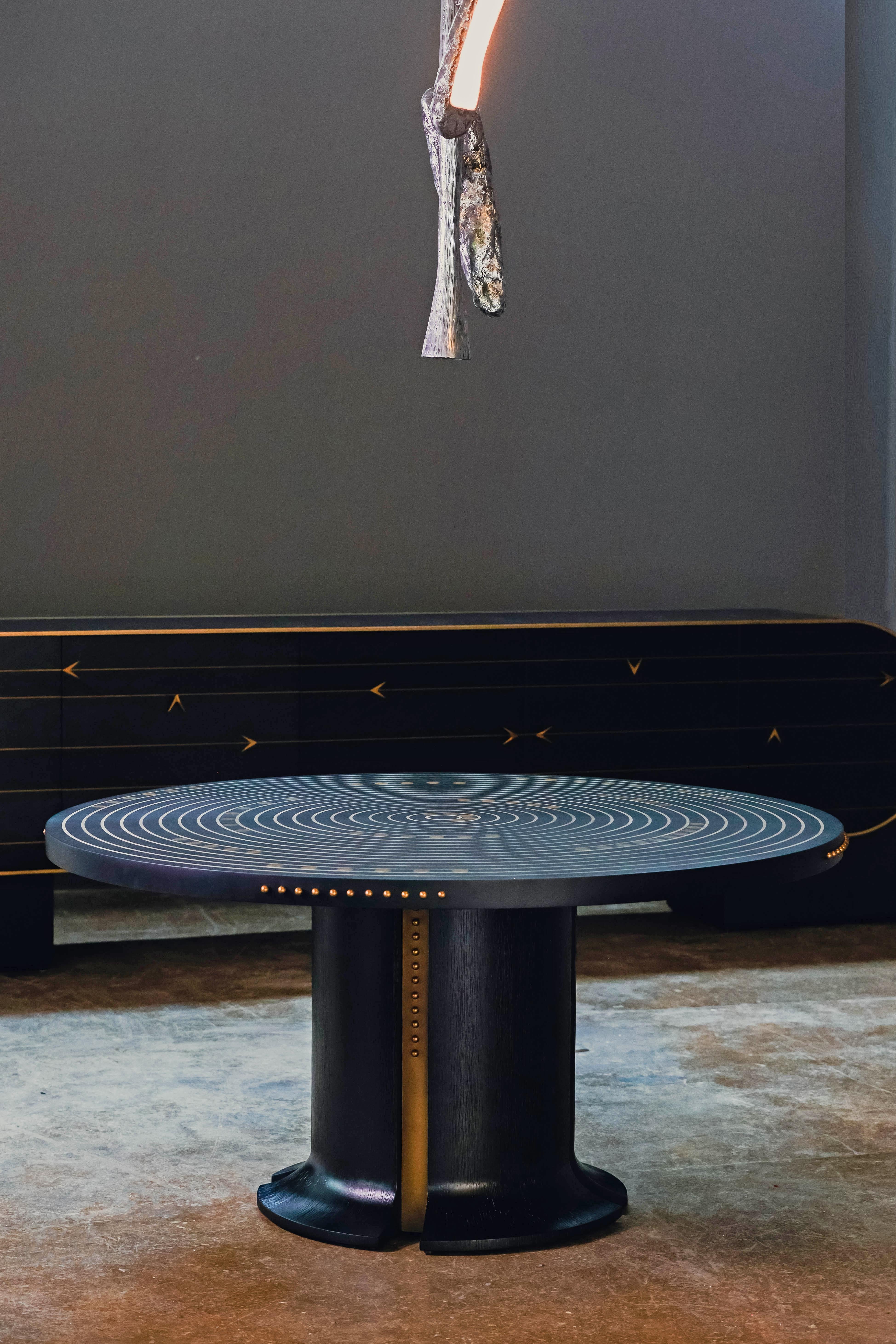 Contemporary Galaxy Dining Table by Eva Szumilas For Sale