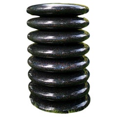 Galaxy Fiberglass Pebble Pouf by Kunaal Kyhaan