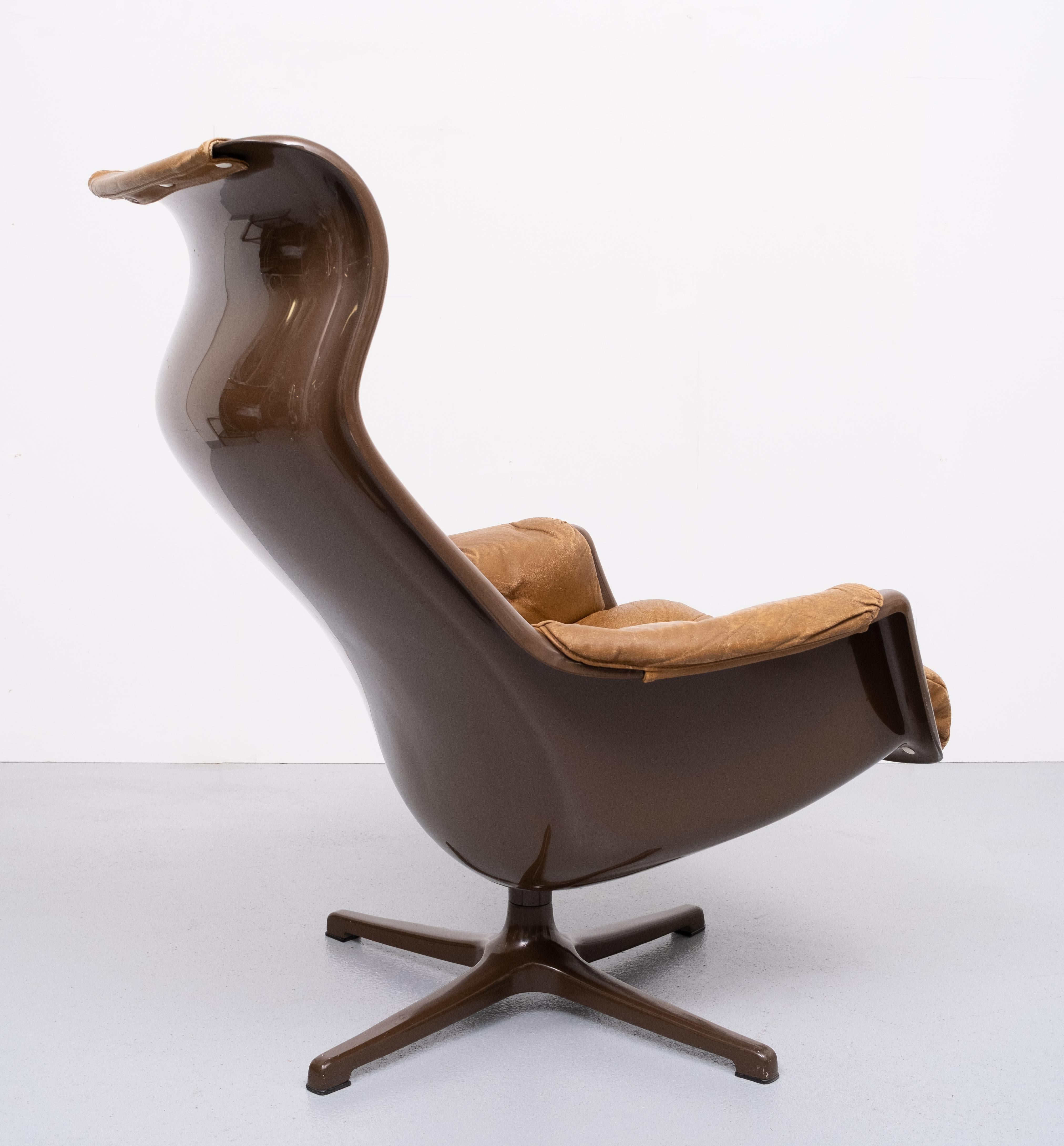 Galaxy Lounge Chair DUX, 1970s, Sweden 6