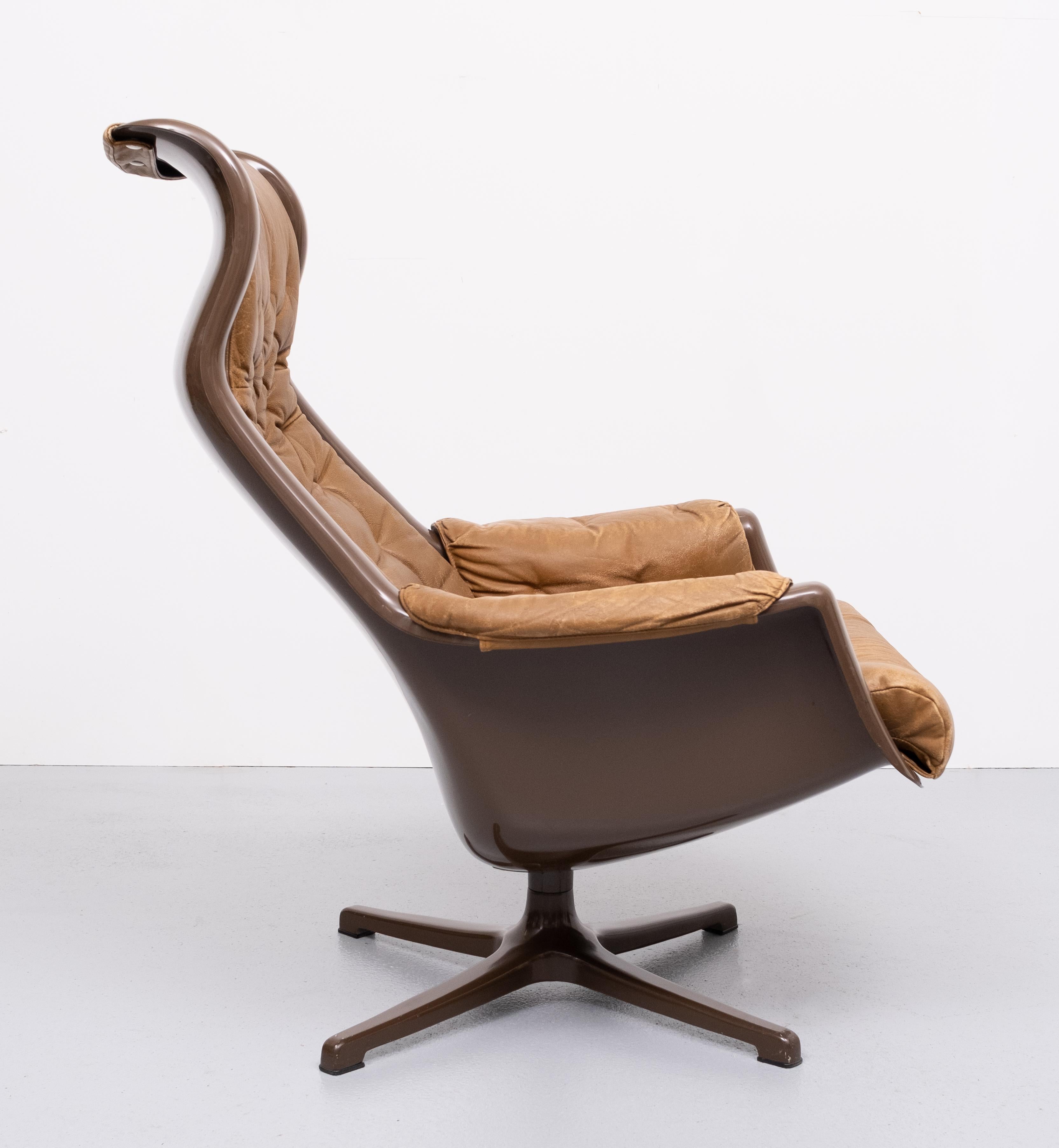 Galaxy Lounge Chair DUX, 1970s, Sweden 7