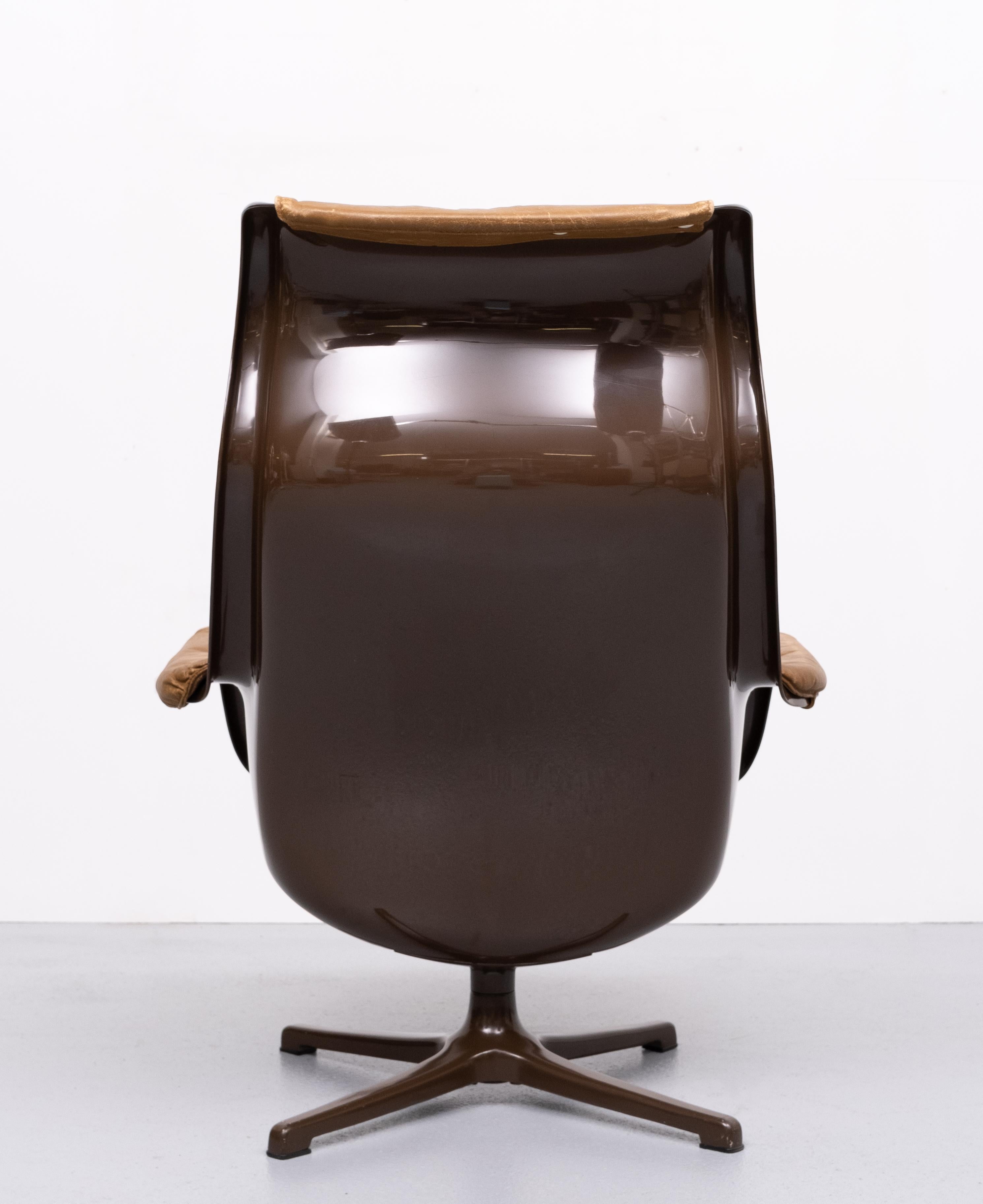 Plastic Galaxy Lounge Chair DUX, 1970s, Sweden