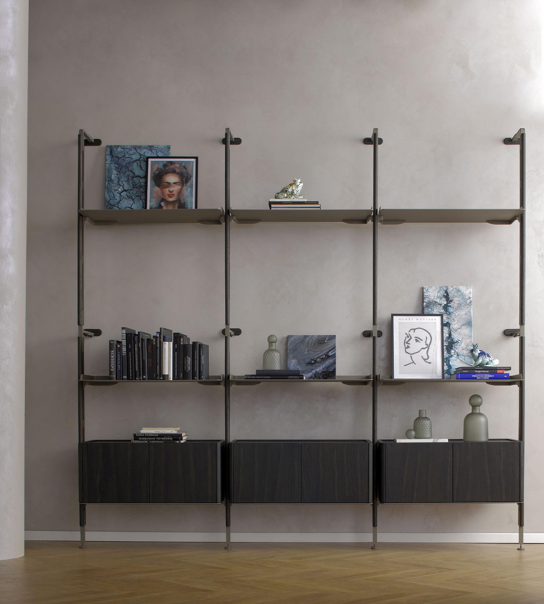 Galaxy Oak Wood Bücherregal von Morica Design im Angebot 5