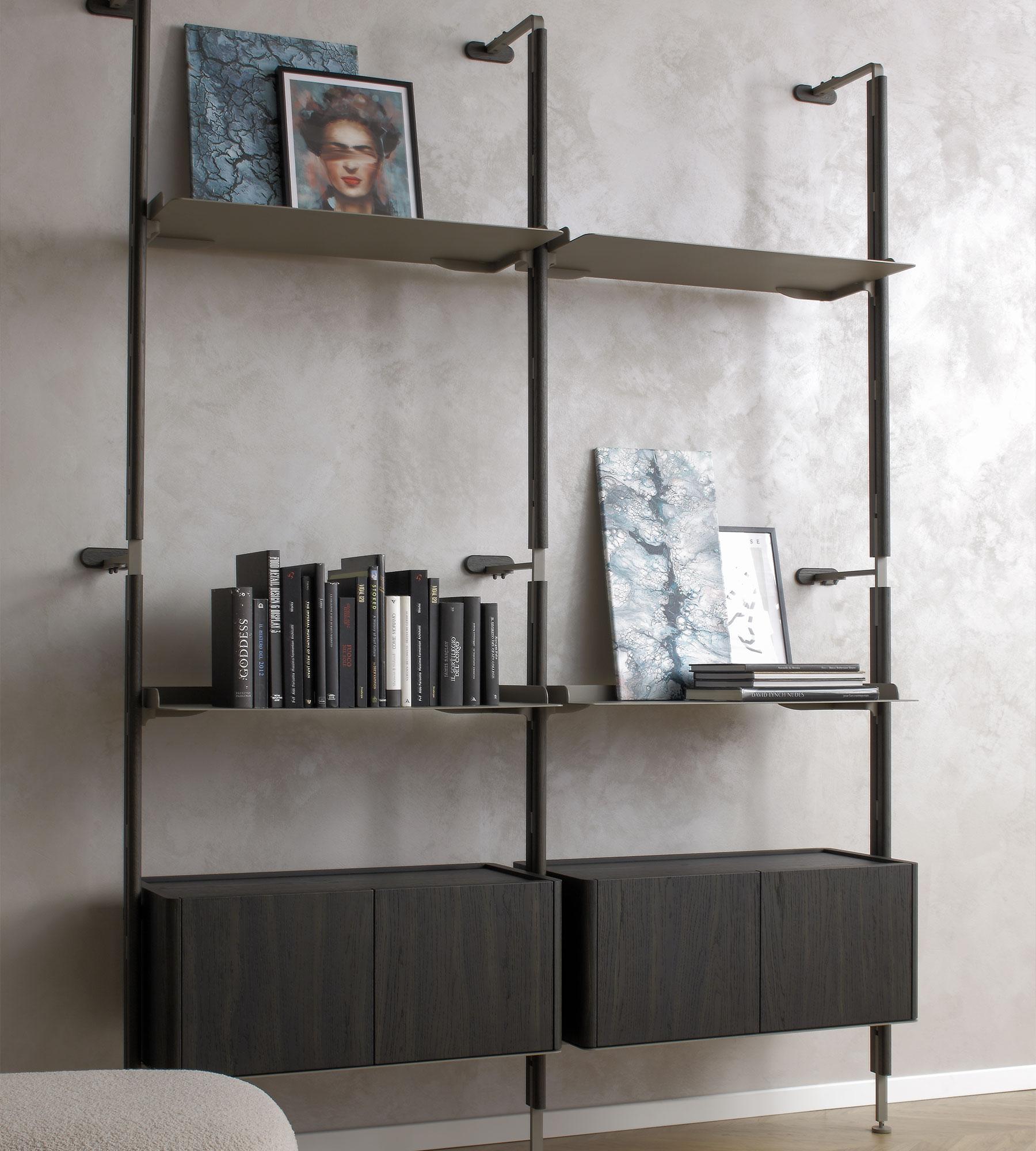 Galaxy Oak Wood Bücherregal von Morica Design im Angebot 6