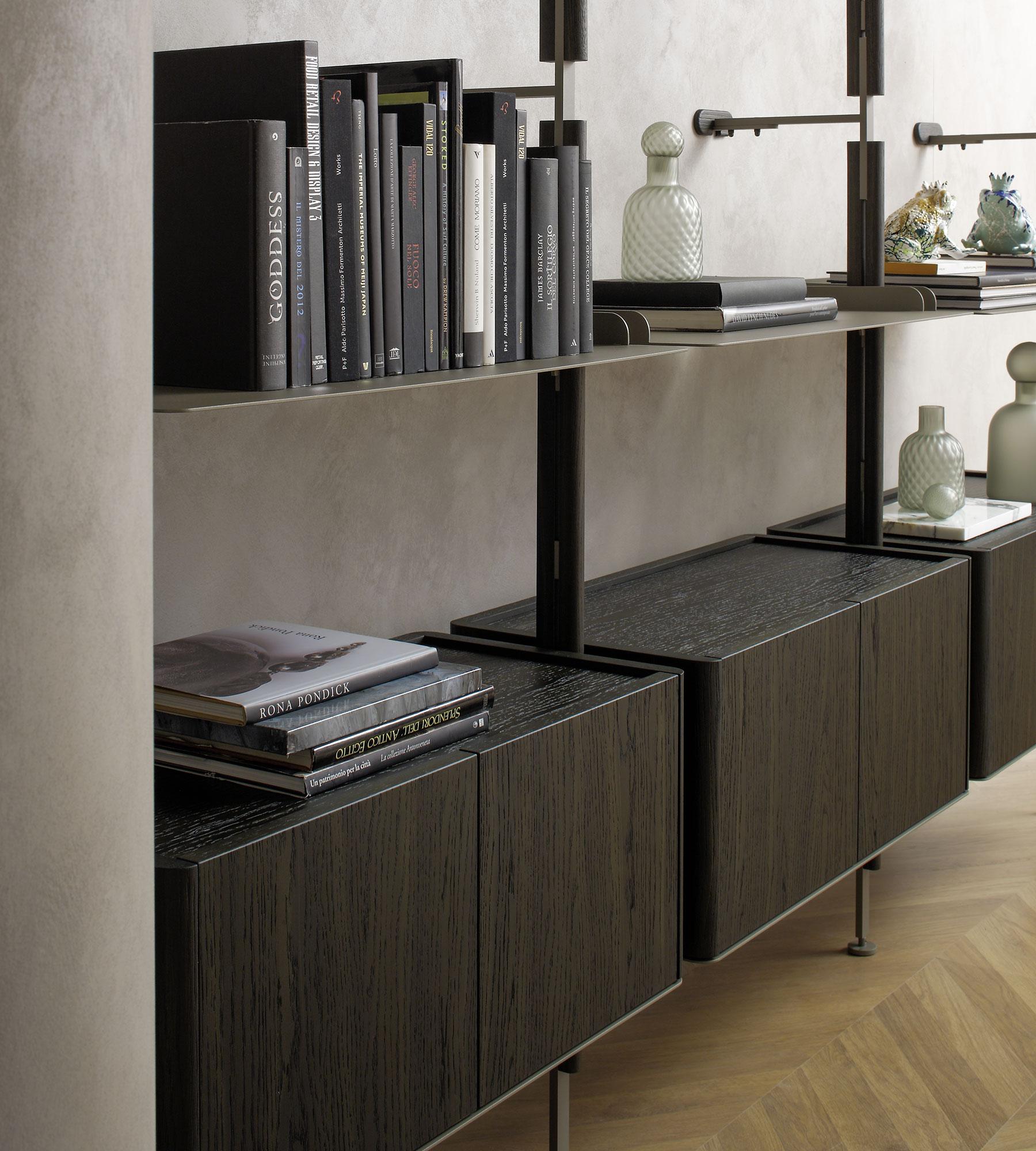 Galaxy Oak Wood Bücherregal von Morica Design im Angebot 8