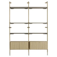 Estantería de madera de roble Galaxy de Morica Design