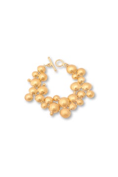 Galaxy of Stars Bracelet in 24k Vermeil Gold by Katerina Makriyianni