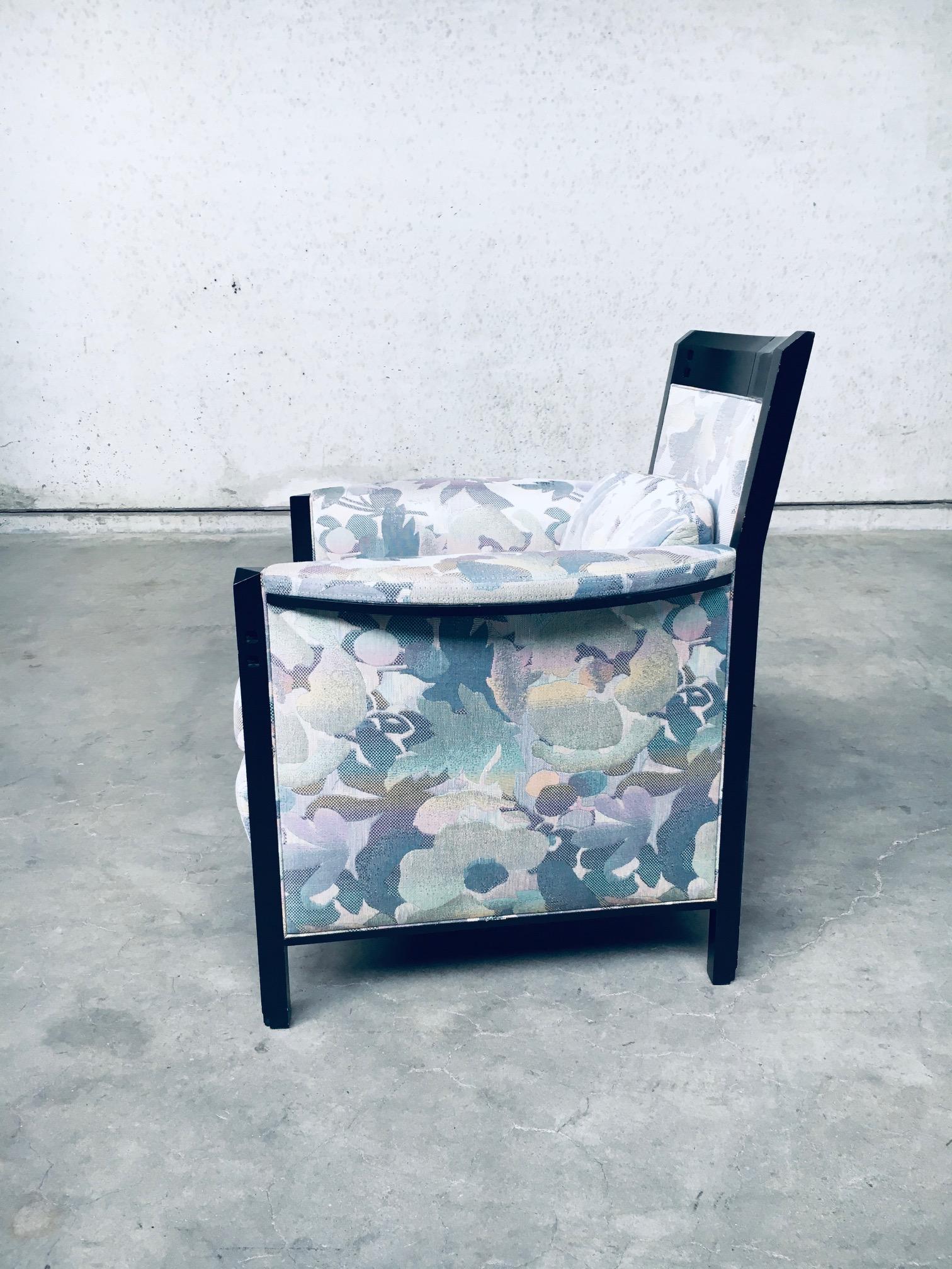 Fabric Galaxy 'Peggy' Low Armchair Set by Umberto Asnago for Giorgetti, Italy, 1990's For Sale