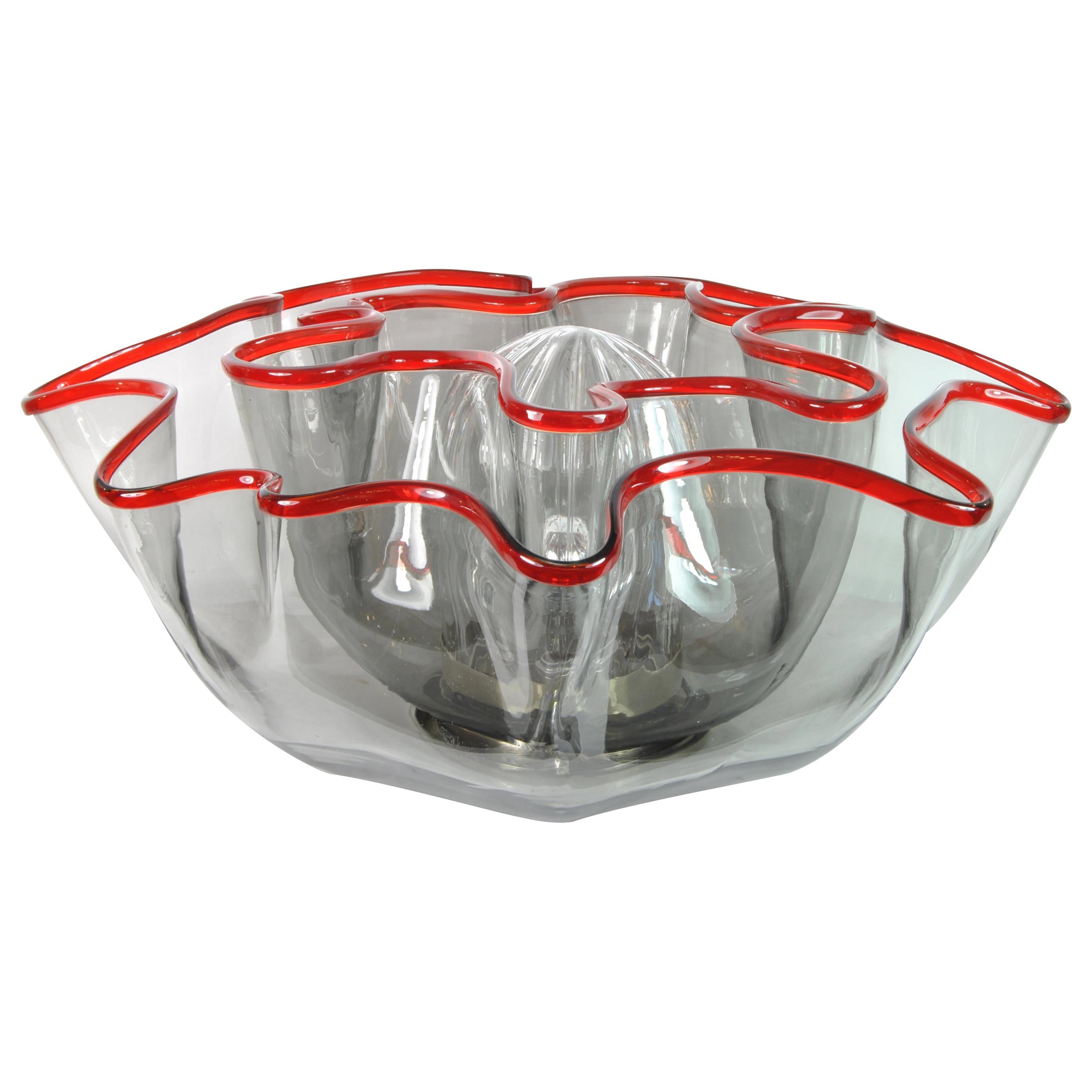 Galea Lamp in Murano Glass, Design by Adalberto Dal Lago for Vistosi Italy, 1968