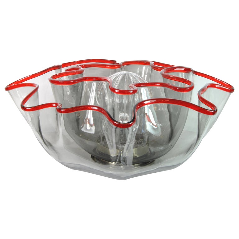 Galea Lamp in Murano Glass, Design by Adalberto Dal Lago for Vistosi Italy, 1968 For Sale