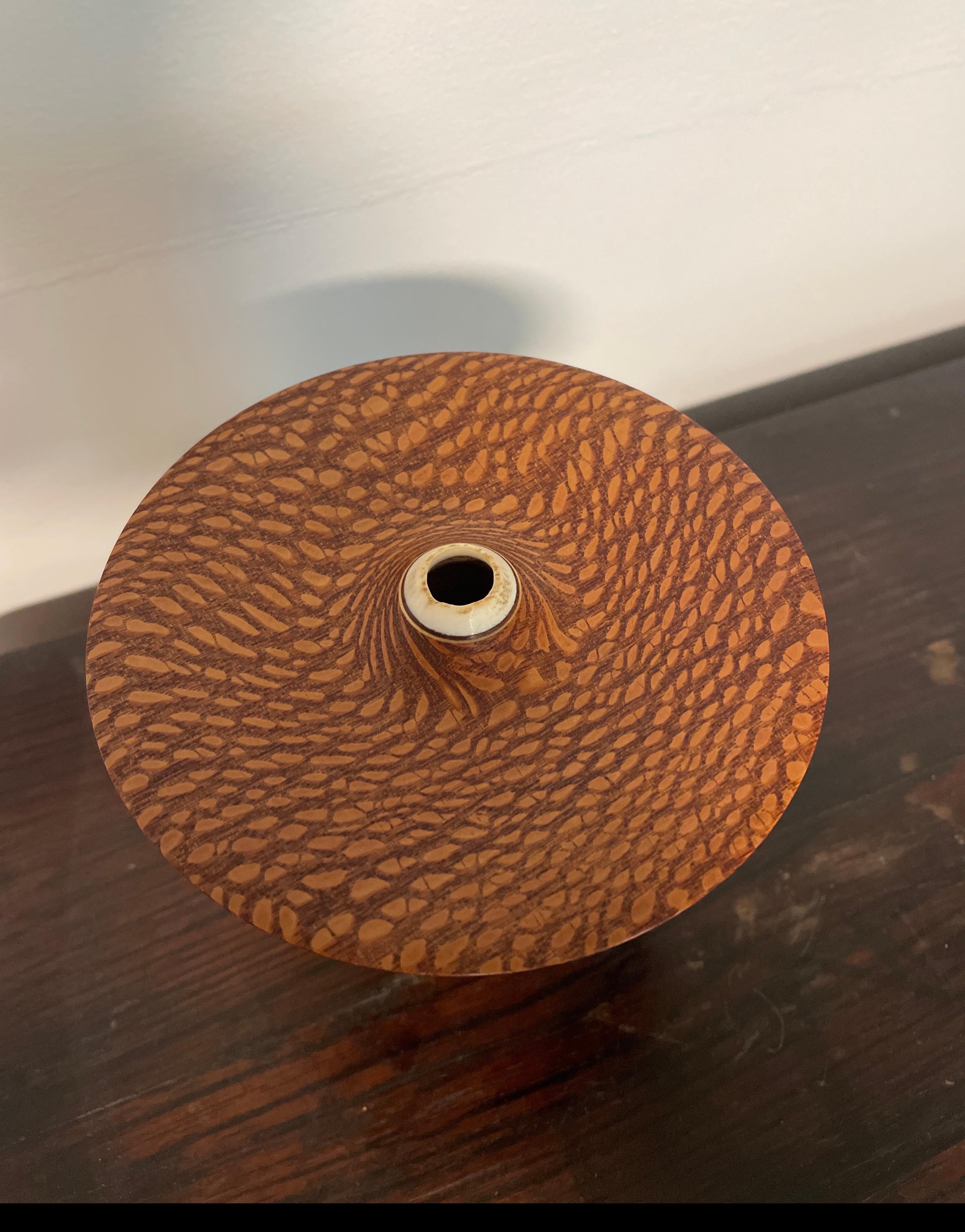 American Craftsman Vase Galen Carpenter en vente