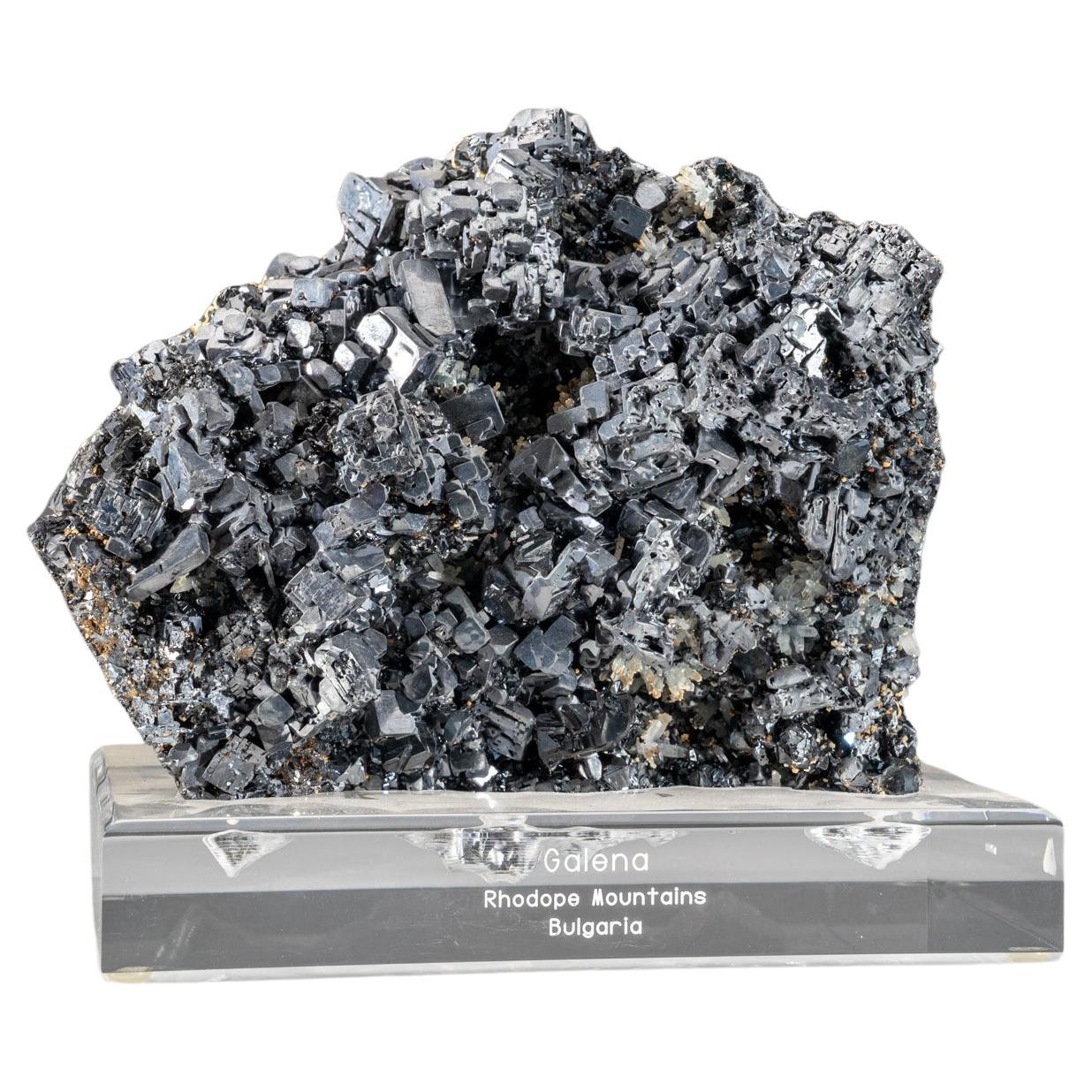 Galena from Krushev Dol Mine, Madan District, Rhodope Mountains, Bulgaria For Sale