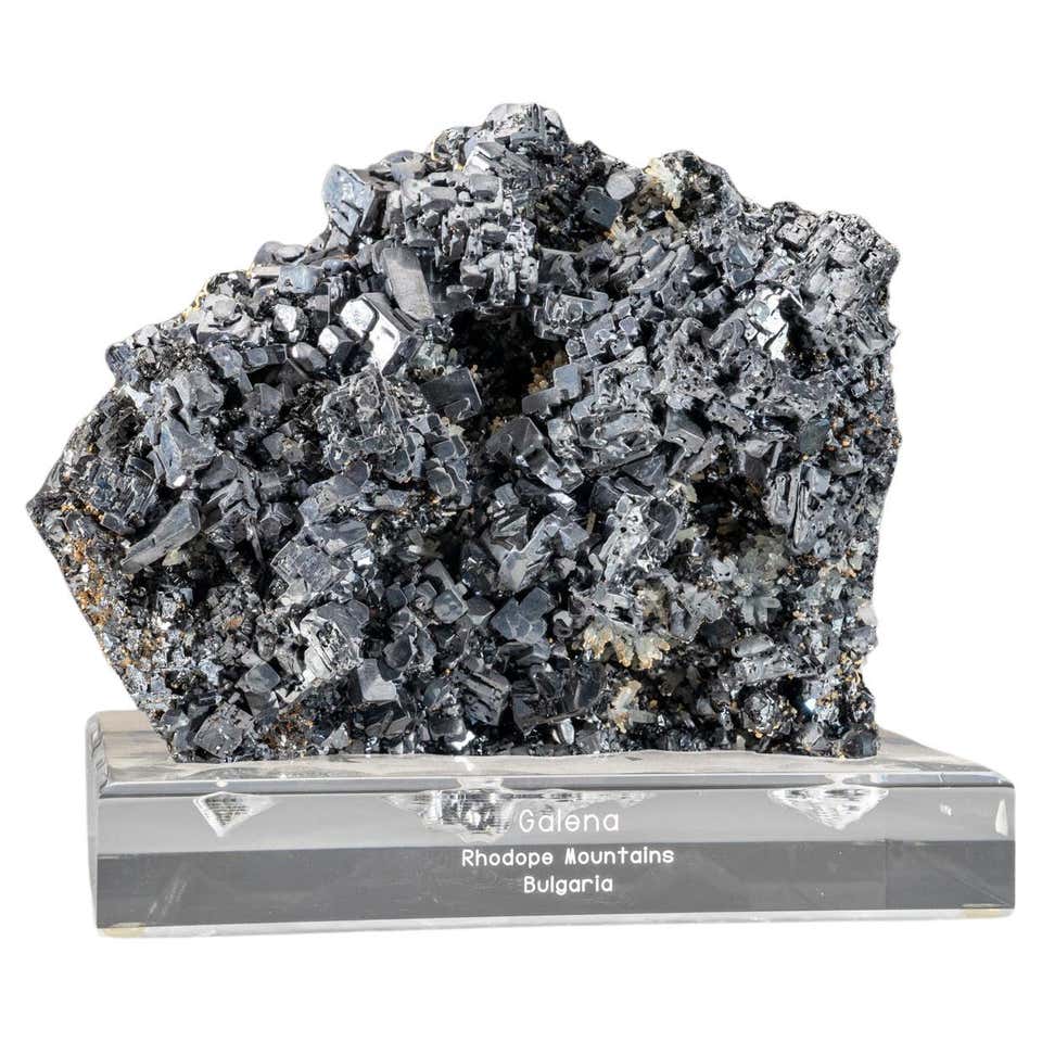 Gleana Natural Galena Mineral from Bulgaria For Sale at 1stDibs