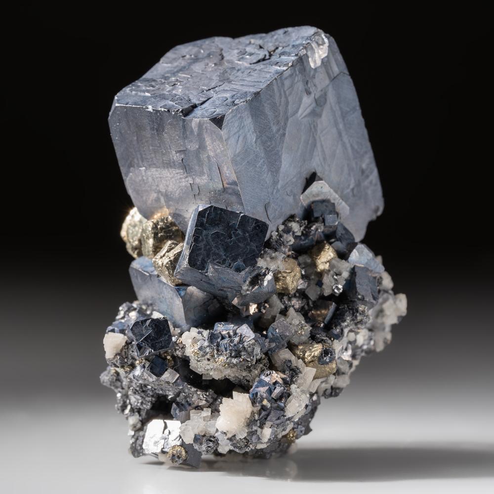 Other Galena with Quartz and Pyrite From Joplin, Jasper County, Missouri, USA For Sale