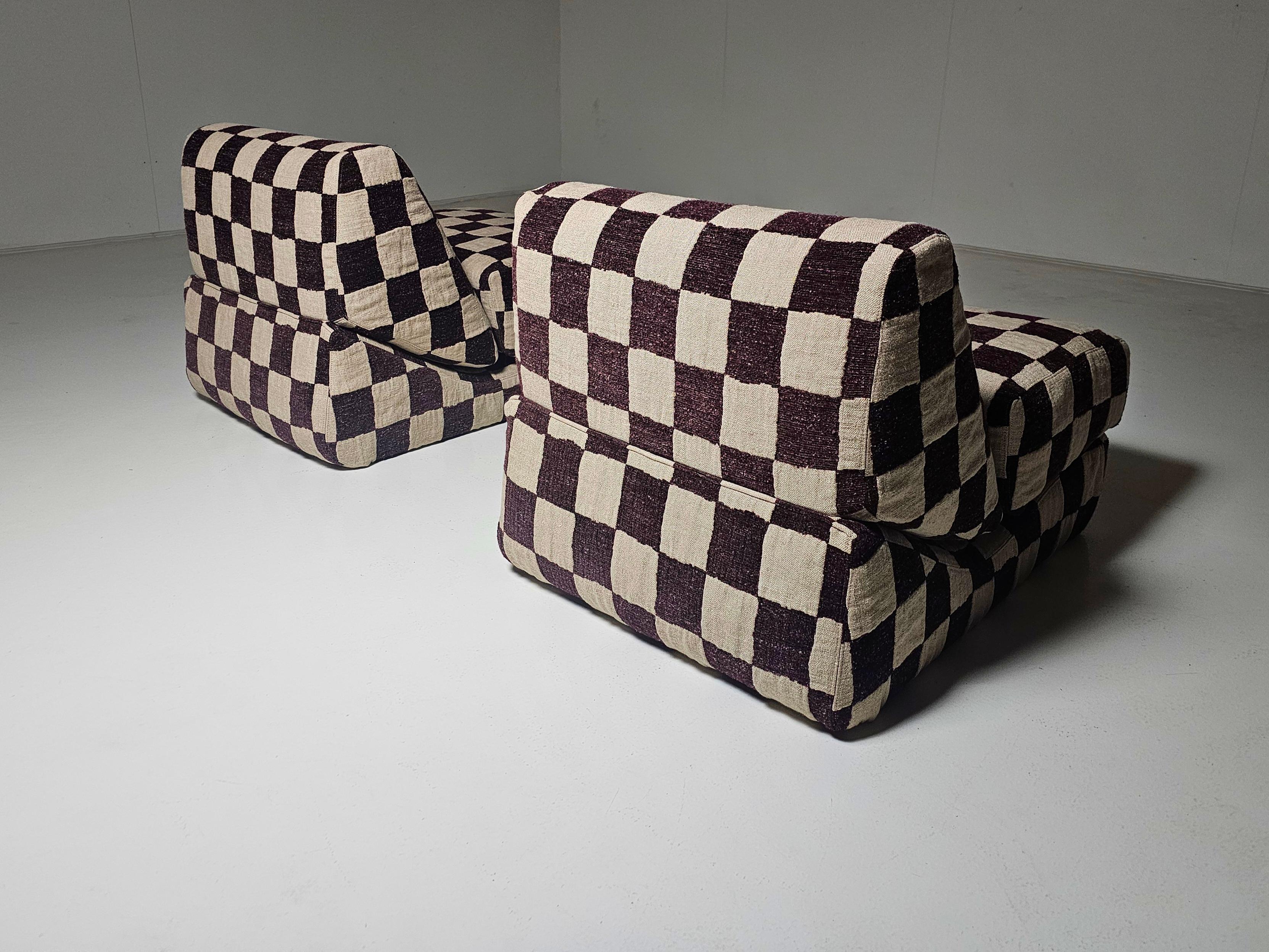 Sedie lounge Galeotta di De Pas, D'Urbino e Lomazzi per Bonacina, anni '60 3
