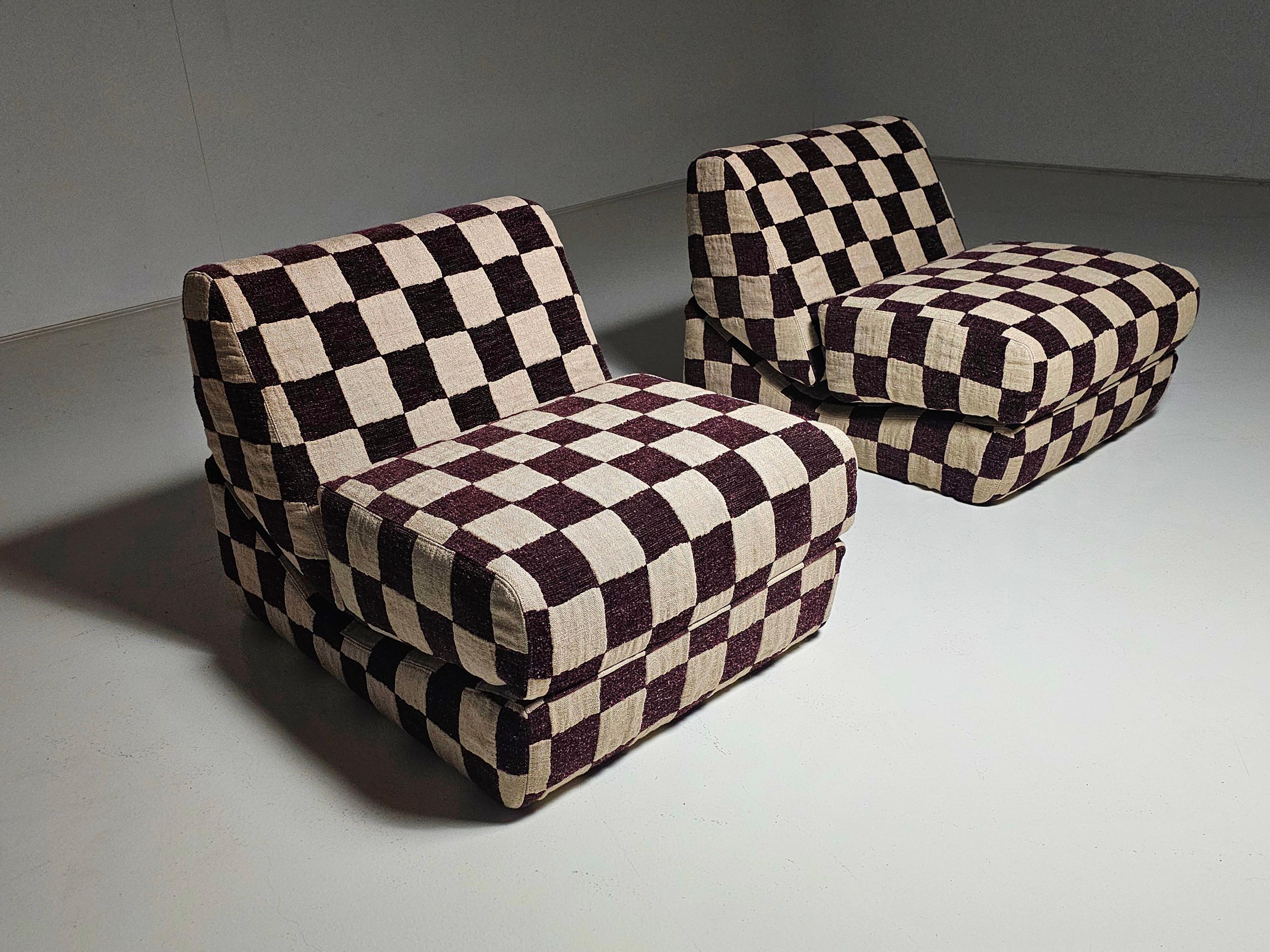 Sedie lounge Galeotta di De Pas, D'Urbino e Lomazzi per Bonacina, anni '60 In condizioni buone a amstelveen, NL