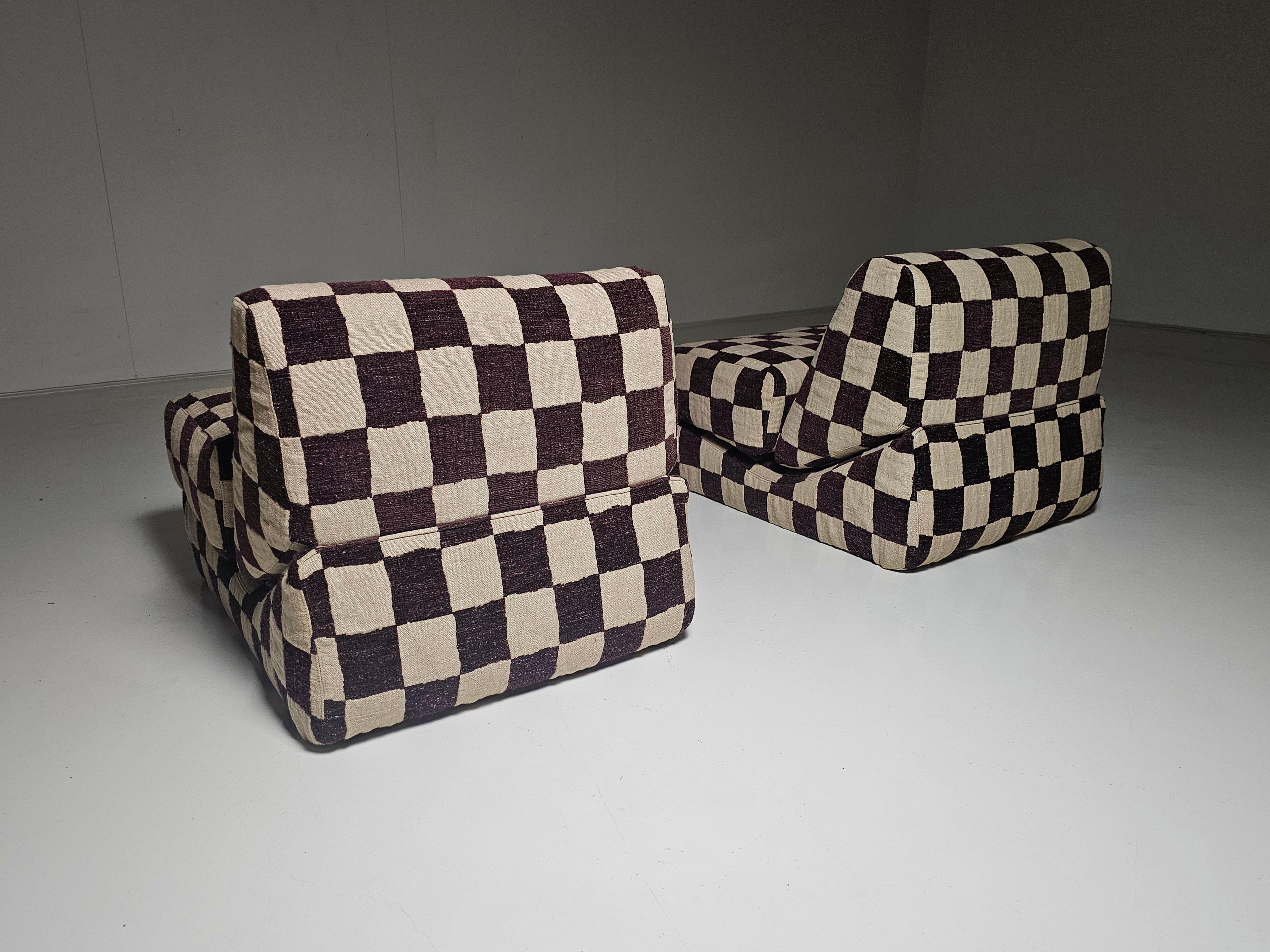 Sedie lounge Galeotta di De Pas, D'Urbino e Lomazzi per Bonacina, anni '60 2